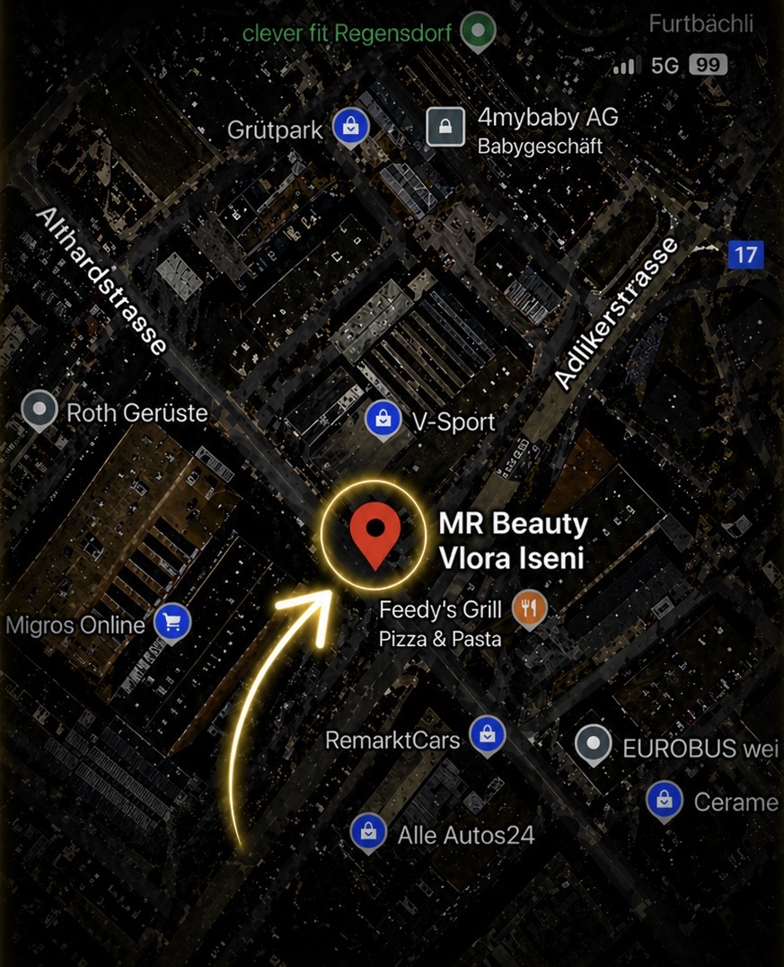MR Beauty Vlora Iseni Standort auf Google Maps